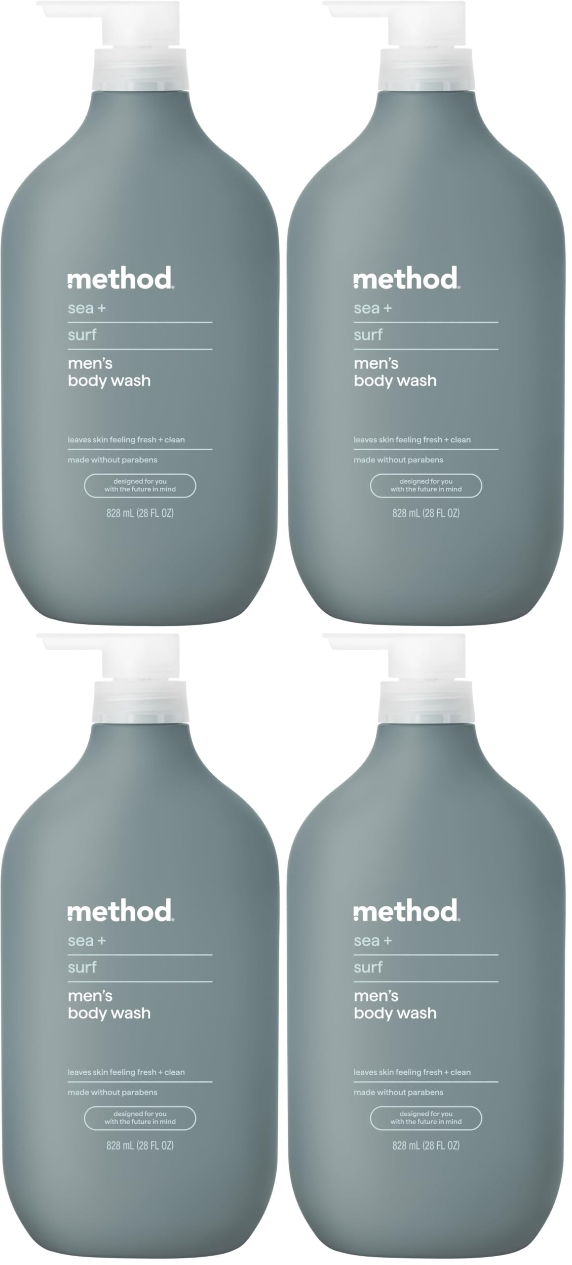 method Men’s Body Wash, Sea + Surf Scent, 28 fl oz