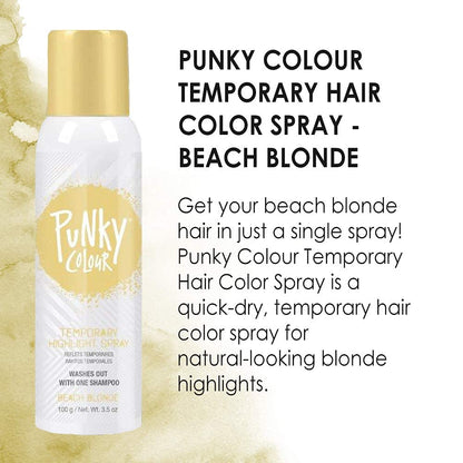 Punky Temporary Hair Color Spray Washes Out Tiger Orange, 3.5 oz, 1 Pack