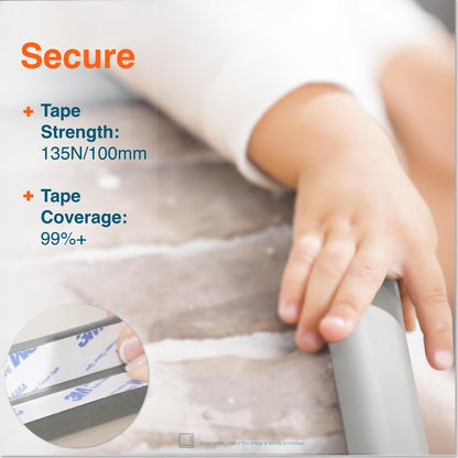 Roving Cove Baby Proof Corner Edge Protector, Small 15ft Edge 4 Corners