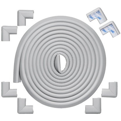 Roving Cove Baby Proof Corner Edge Protector, Small 15ft Edge 4 Corners