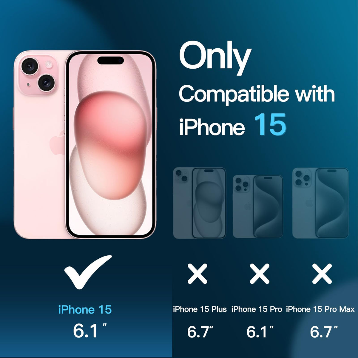 JETech Screen Protector for iPhone 18 Pro Max/17 Pro Max, 3-Pack