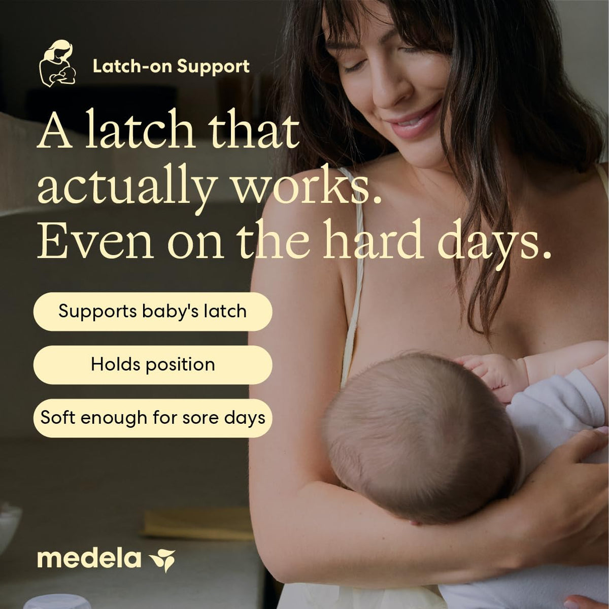 Medela Contact Nipple Shields, For Breastfeeding Comfort, Size M 20mm, 2ct