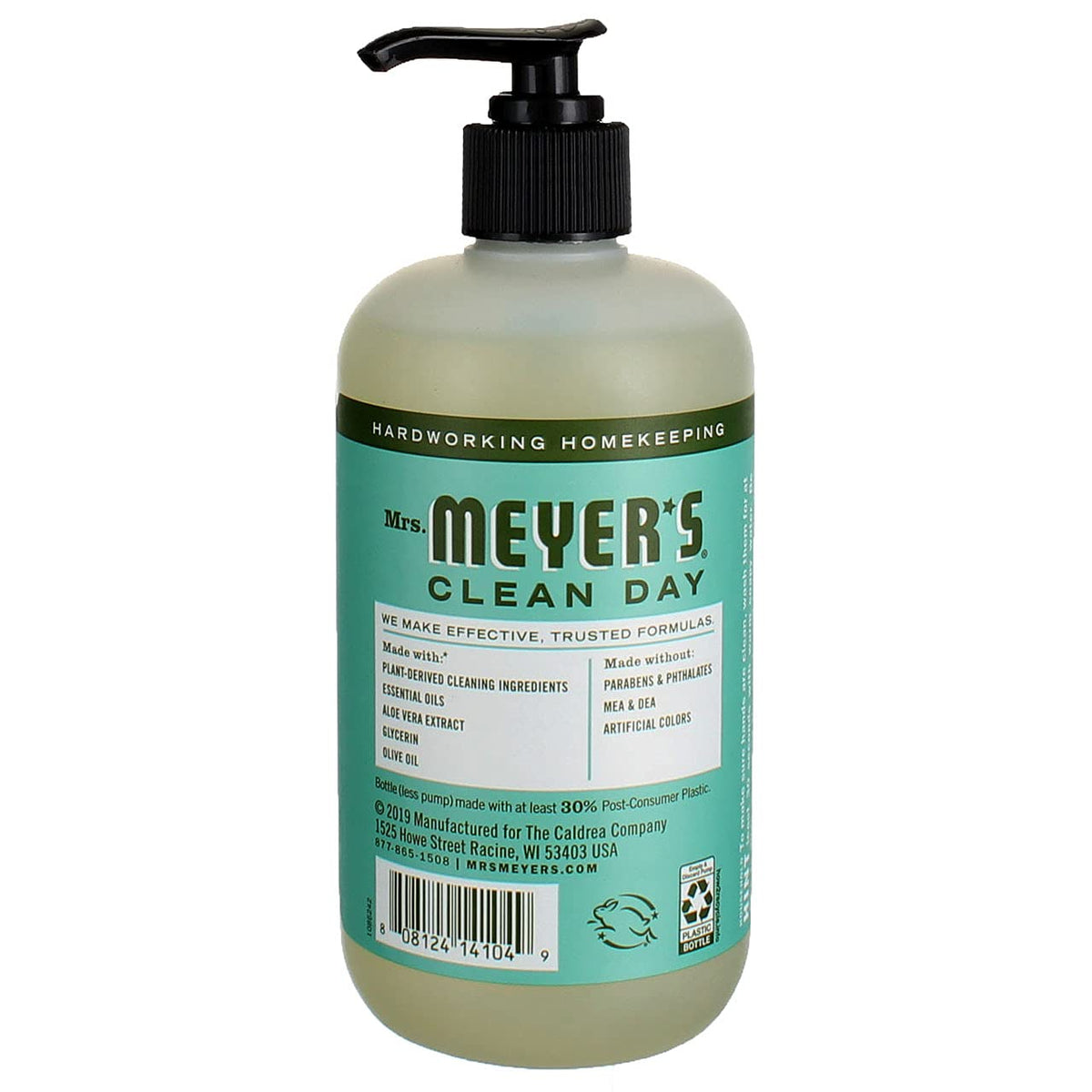 MRS. MEYER'S CLEAN DAY Liquid Hand Soap, Lemon Verbena, 12.5 fl oz, 3 Pack