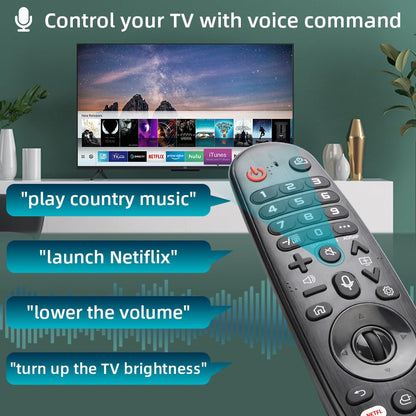 for-LG-Magic-Remote, Gvirtue Solar Voice Remote Control for-LG-Smart TV