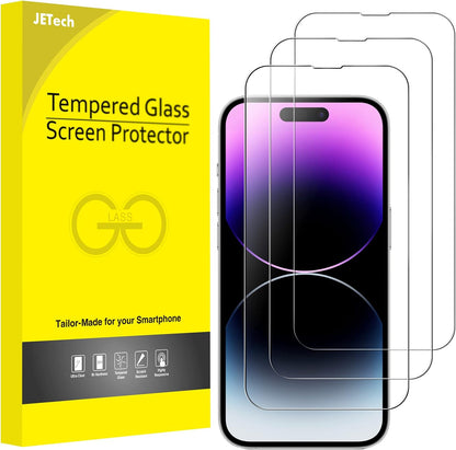 JETech Screen Protector for iPhone SE 3/2 (2022/2020), 3-Pack