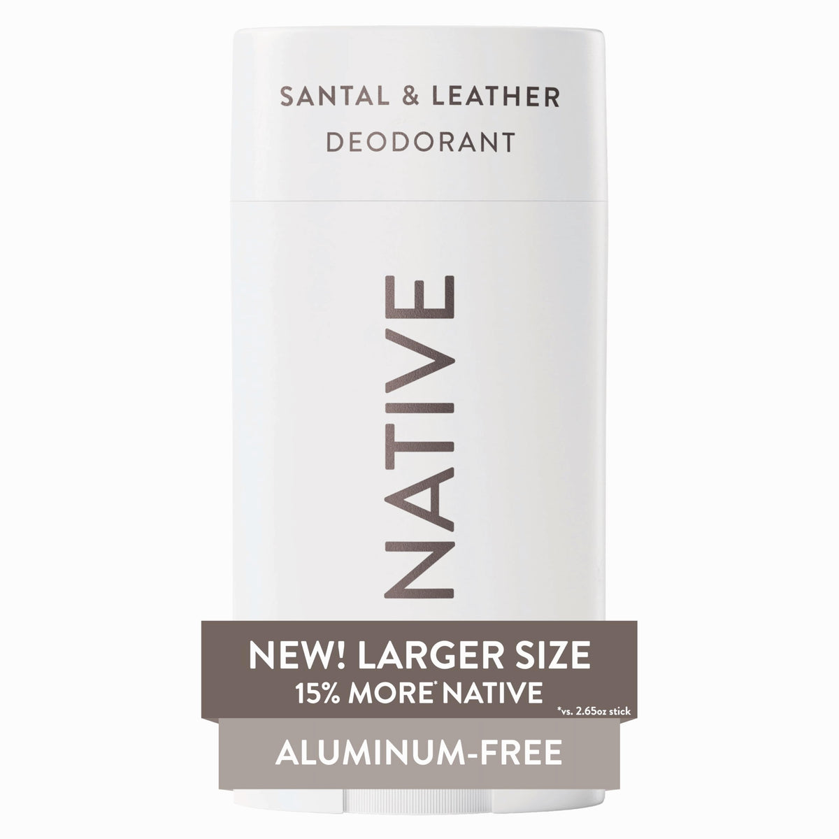 Native Aluminum-Free Deodorant for Women & Men, Coconut & Vanilla, 2.65oz