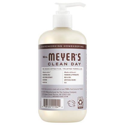 MRS. MEYER'S CLEAN DAY Liquid Hand Soap, Lemon Verbena, 12.5 fl oz, 3 Pack