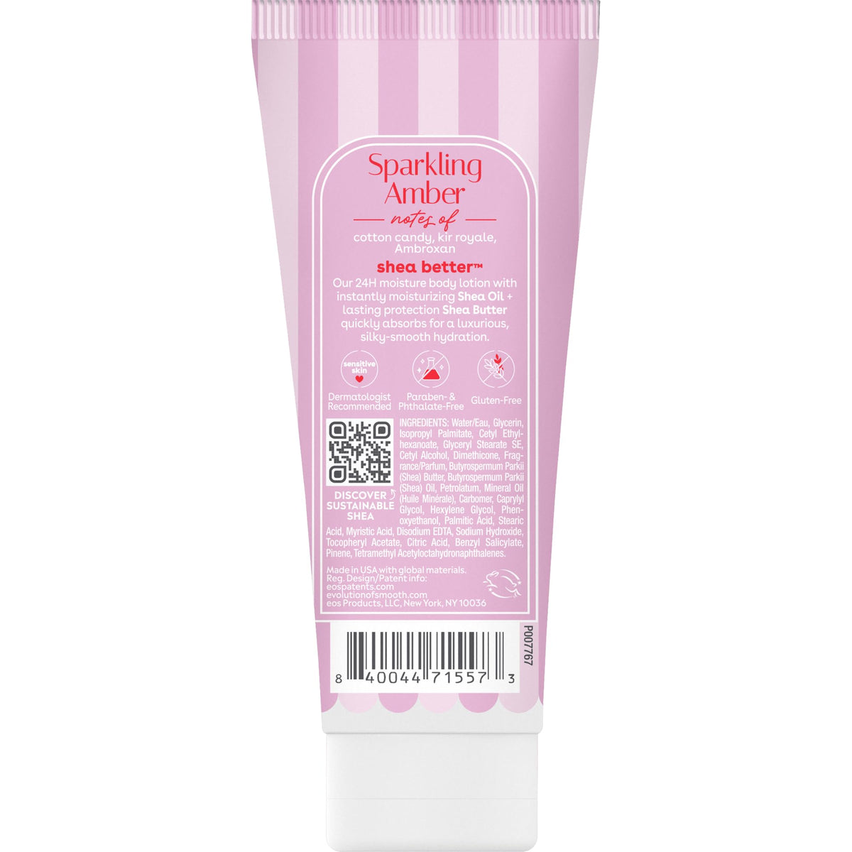 eos Shea Better Body Lotion- Crème de Pistachio, Natural Shea, 16 fl oz