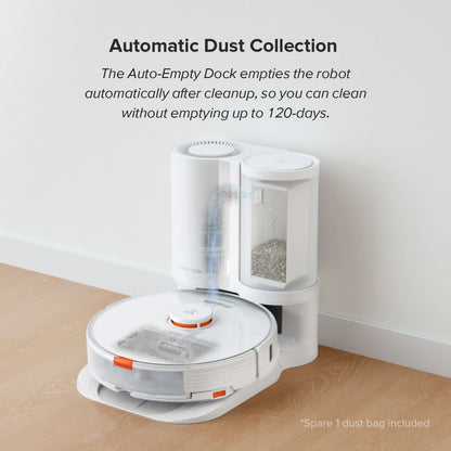 roborock Saros 10R Robot Vacuum and Mop, 22000Pa, Edge Cleaning
