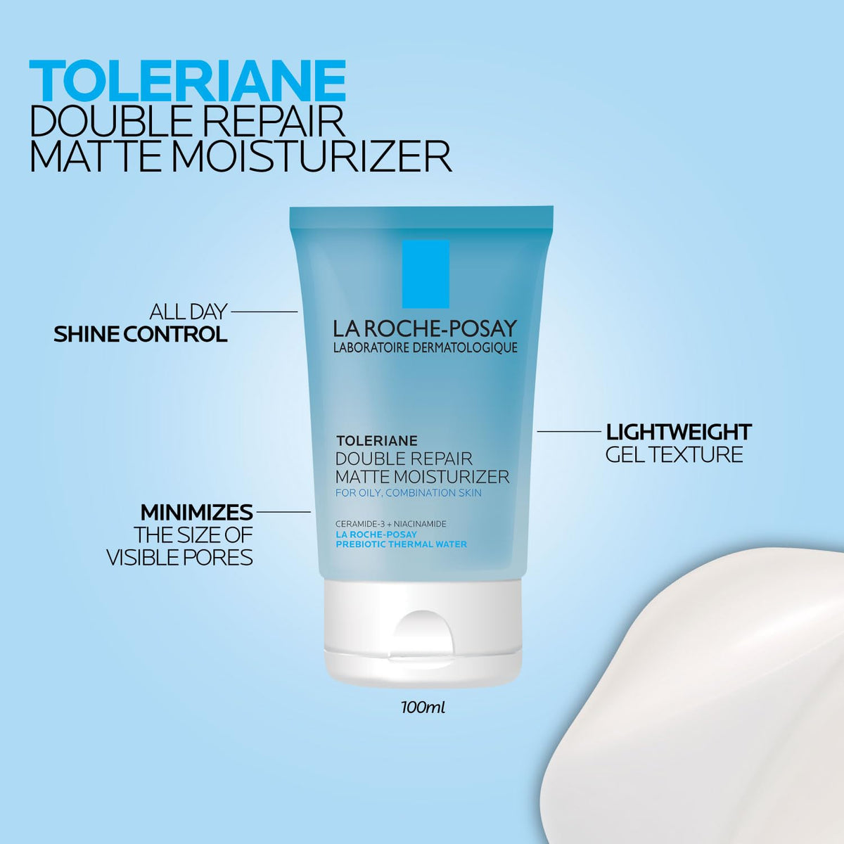 La Roche-Posay Toleriane Purifying Foaming Facial Cleanser with Niacinamide