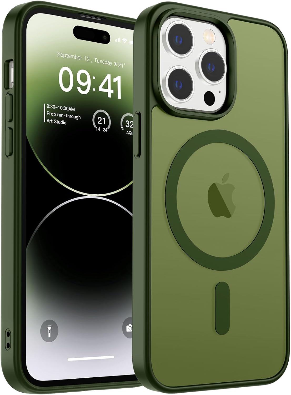 zapica Magnetic for iPhone Air Case, Dark Blue