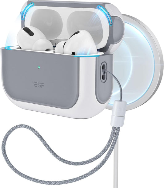 ESR for AirPods Pro 2 Case, Compatible with MagSafe, White