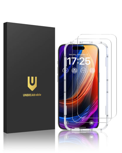 UNBREAKcable 2-Pack Screen Protector for iPhone 14 Plus/13 Pro Max