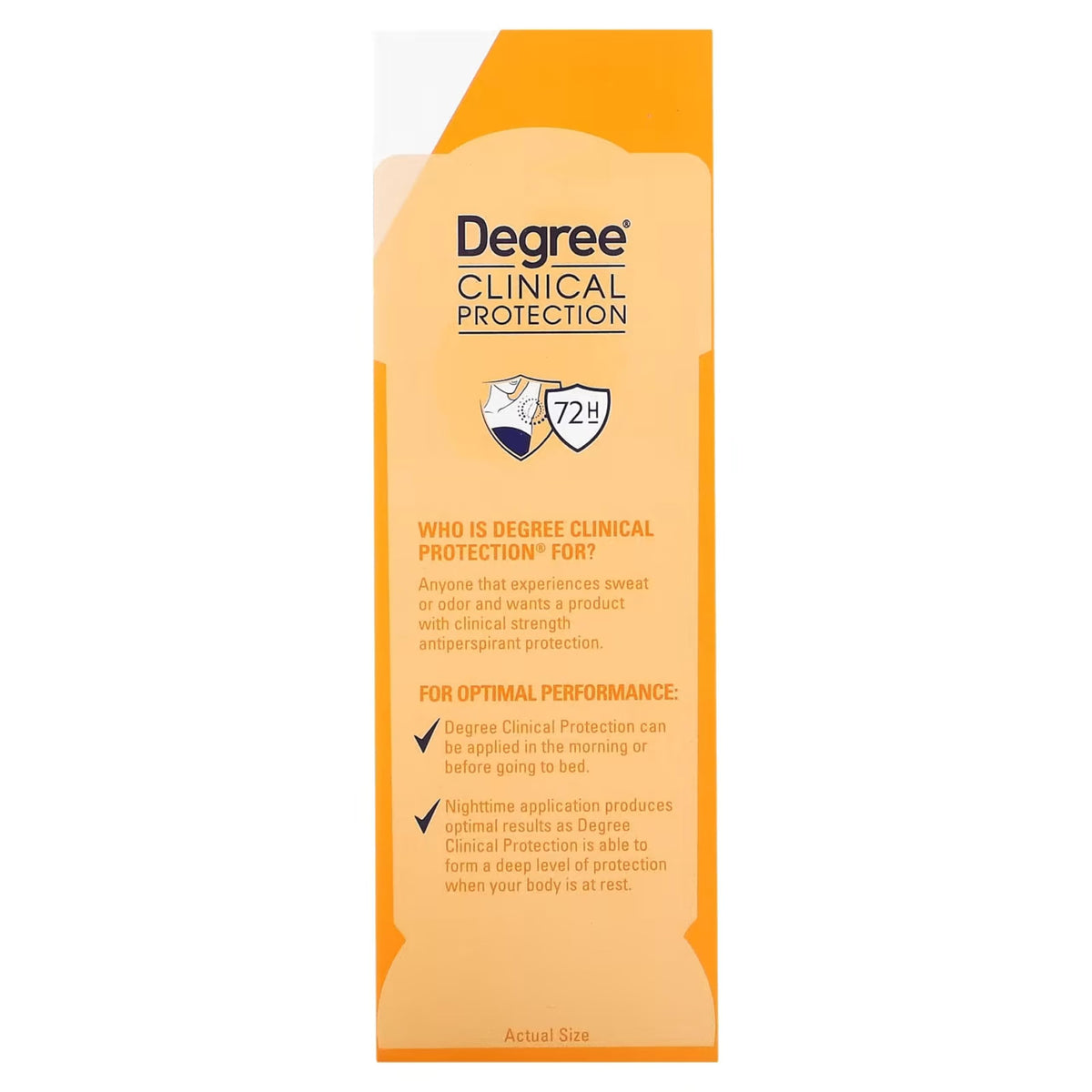 Degree Advanced Protection Antiperspirant Deodorant Vanilla & Jasmine 2.6oz