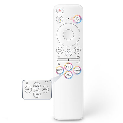 Replacement for Samsung TV Remote, for All 2018-2024 Samsung Remote Control for Smart TV with Voice Control. No Solarcell. 2-Year Warranty.