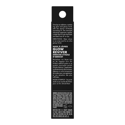 e.l.f. Glow Reviver Lip Oil, Tinted, Hydrating & Non-Sticky, Jam Session