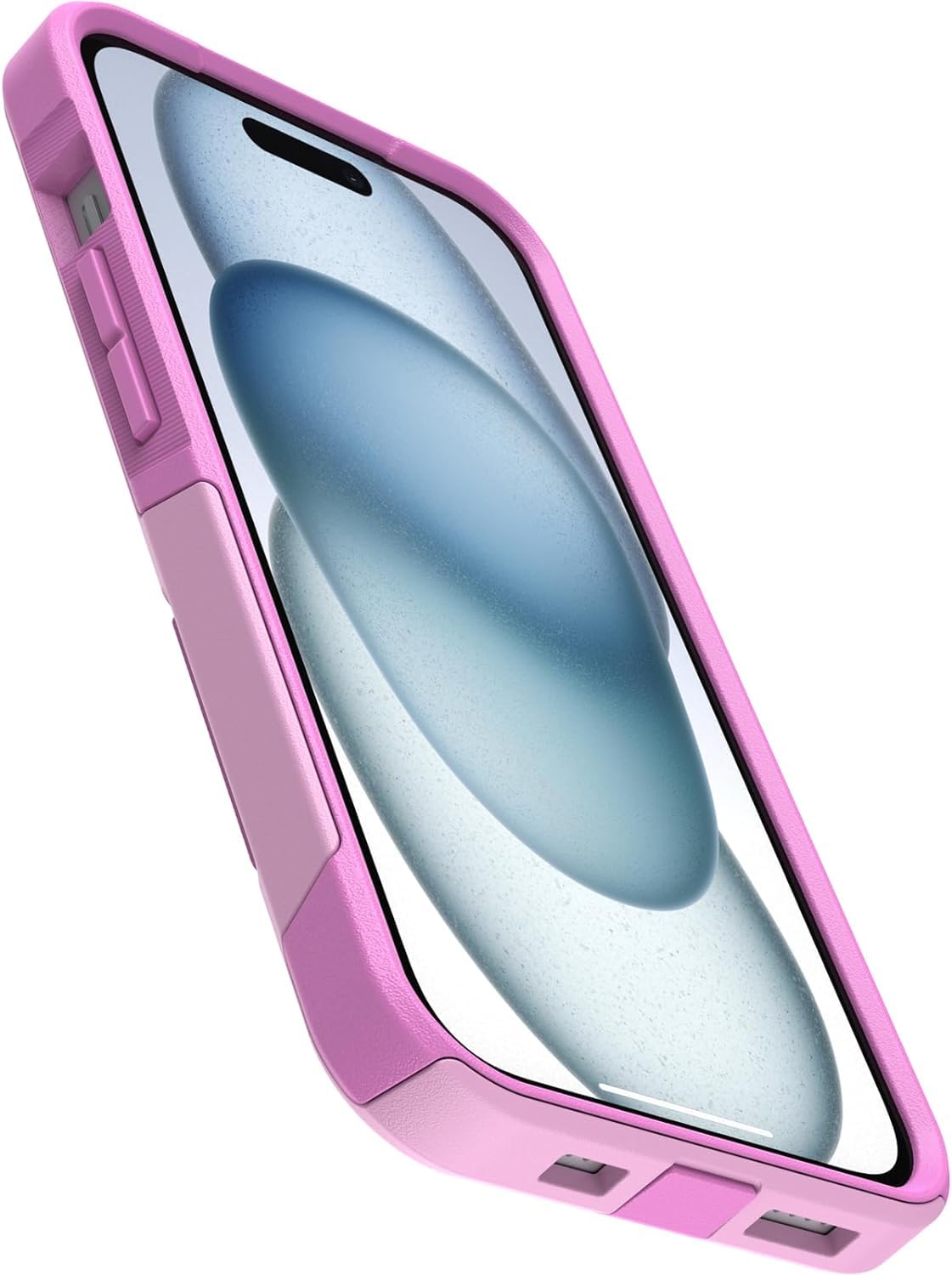 OtterBox iPhone 17e, 16e, 15, 14, & 13 Commuter Series Case - Black, Slim & Tough, Pocket-Friendly, with Port Protection - Thin & Protective iPhone Case, Dual-Layer, Impact Absorbing iPhone Case