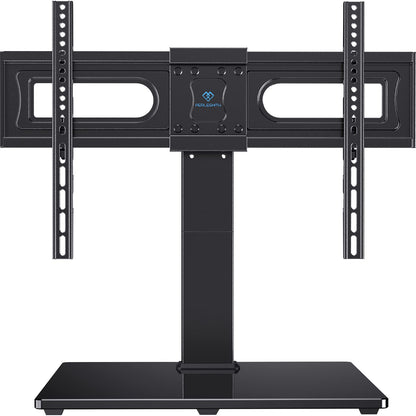 PERLESMITH Universal Swivel TV Stand for 32-75 inch TVs to 99lbs with Legs