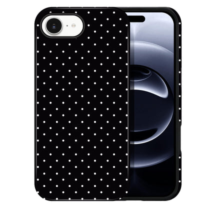 Polka Dot Pattern Phone Case for iPhone 17 6.3", White