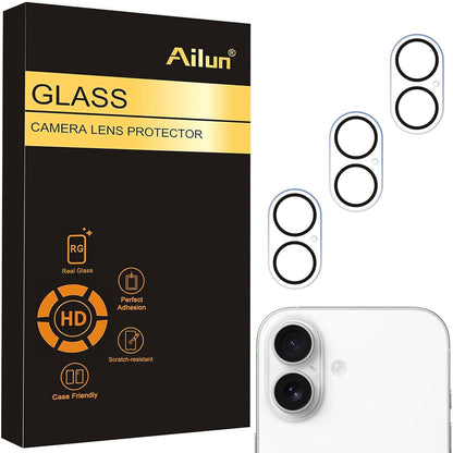 Ailun 3 Pack Camera Lens Protector for iPhone 17 Pro Max, Tempered Glass