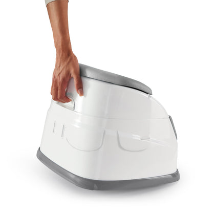Ingenuity Baby Base 2-in-1 Booster Seat with Tray, Feeding & Floor Seat