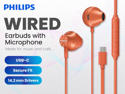 PHILIPS SHE3590BL/28 in-Ear Headphones, Blue