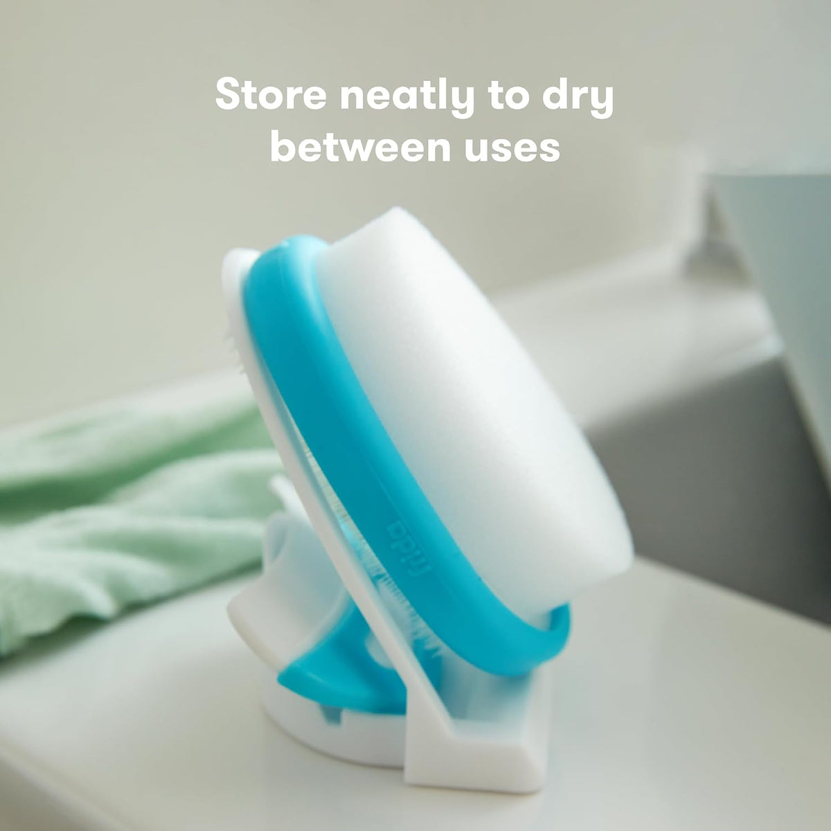 Frida The 3-Step Cradle Cap System, DermaFrida FlakeFixer, White-Blue