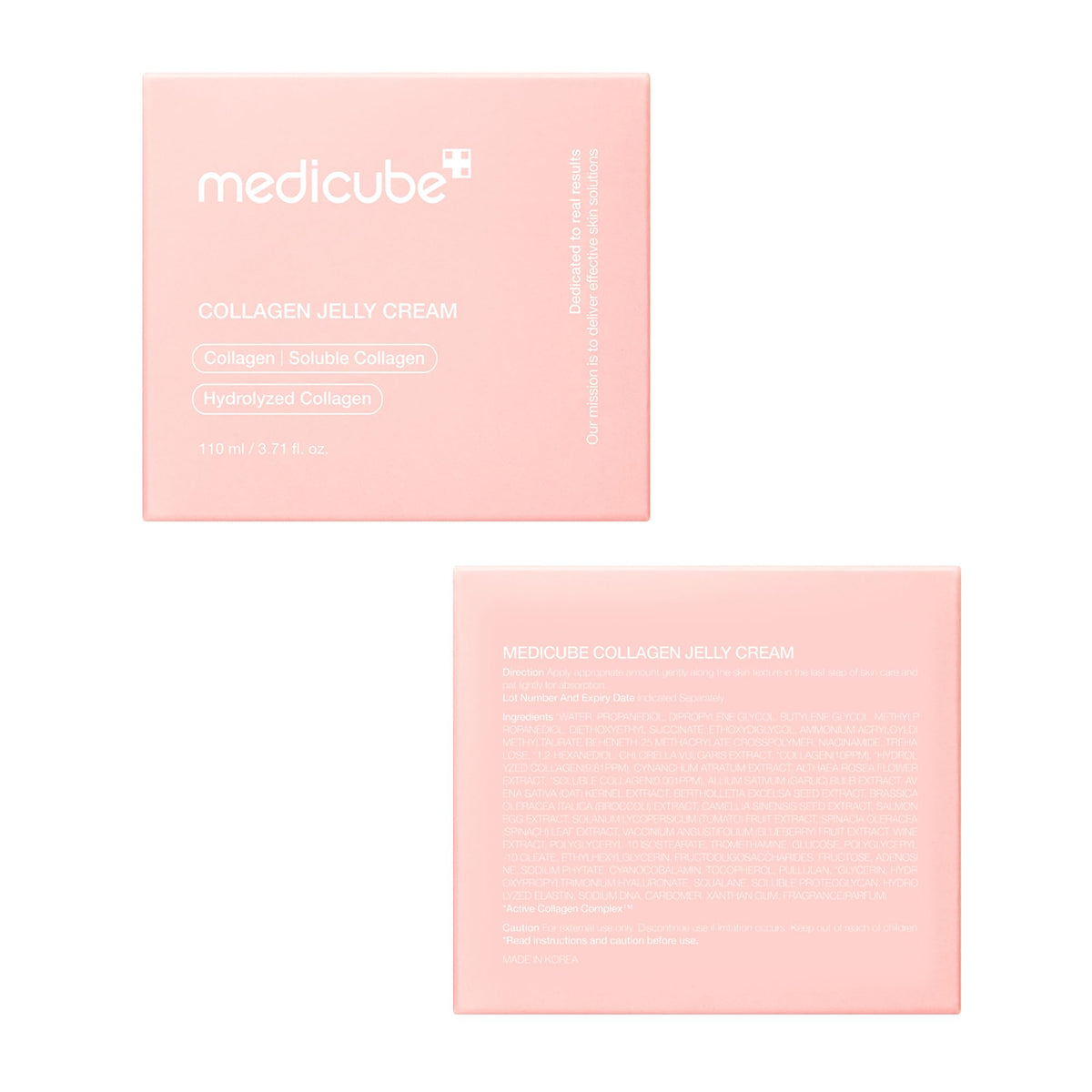 medicube Collagen Jelly Cream, Moisturizing Cream for Plump Skin, 1.69fl.oz
