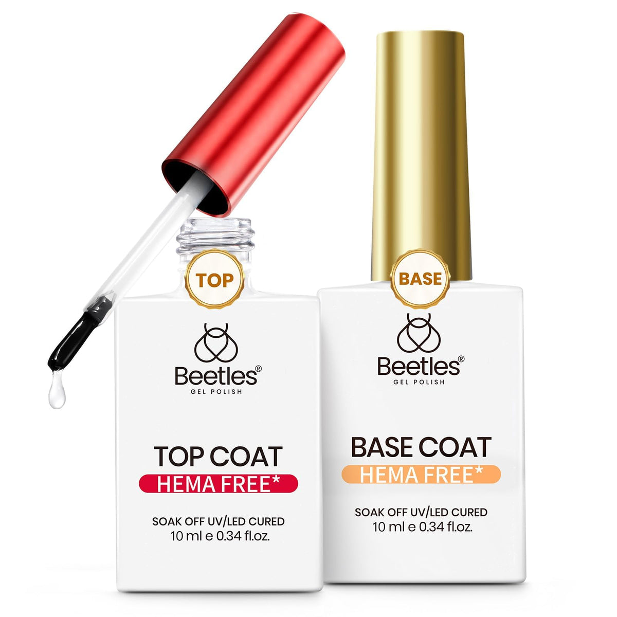 Beetles Nail Dehydrator and Primer Set 2Pcs 15 ml