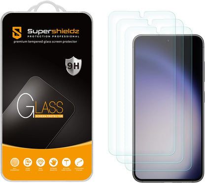 Supershieldz (3 Pack) Designed for Samsung Galaxy S26 FE / S25 FE Tempered Glass Screen Protector, Anti Scratch, Bubble Free