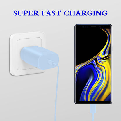 Type C Charger Fast Charging 2-Pack 25W Long 6FT USB C Cable