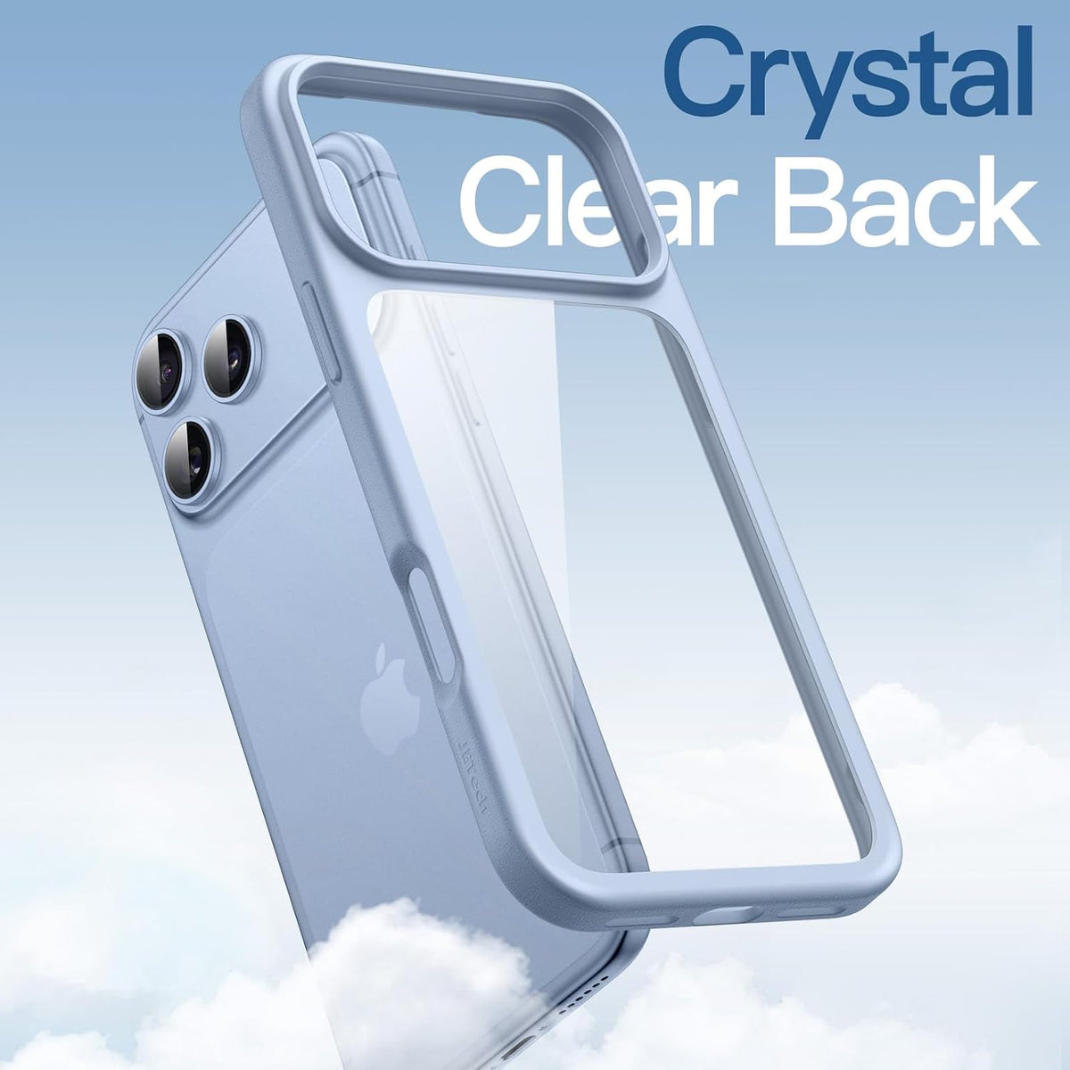 JETech Case for iPhone 17, Anti-Yellowing, Clear