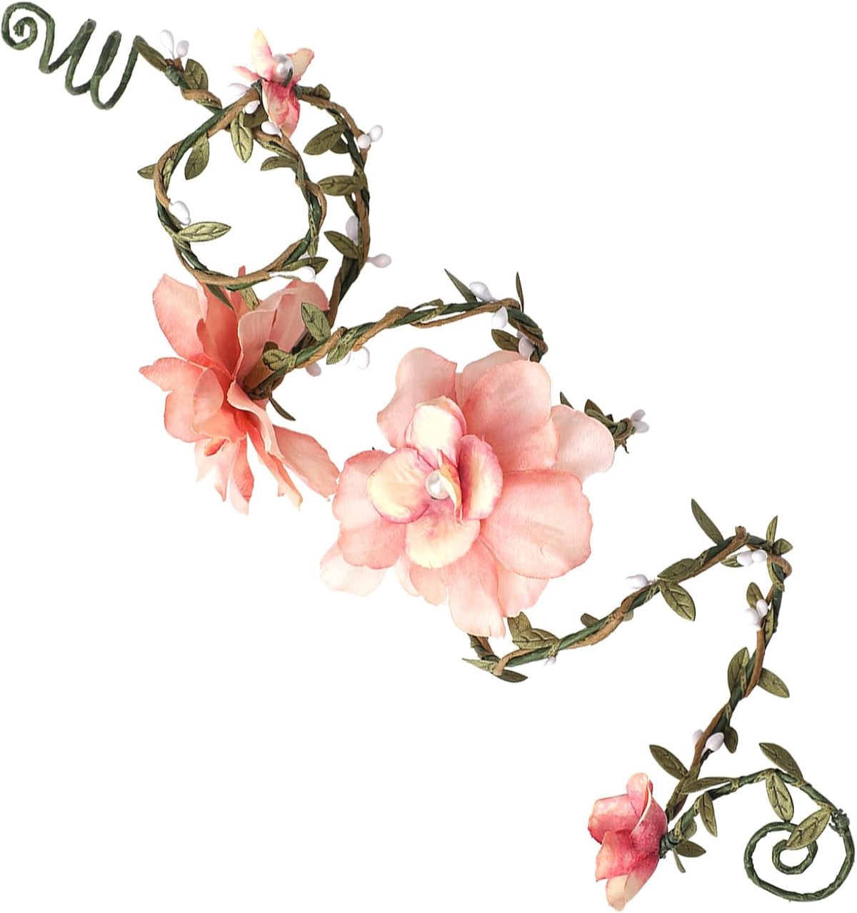 FRESHME Renaissance Fairy Floral Arm Wrap - 1 PC Elf Bracelet Mother Nature Costume Poison Ivy Costume Renfaire Accessories