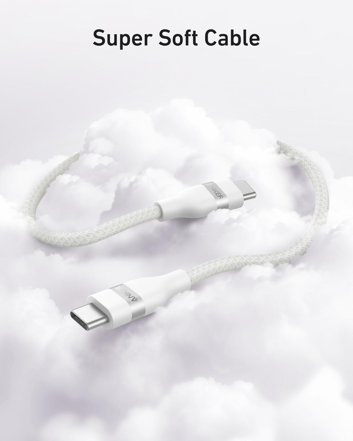 Anker Nano USB C to USB C Cable, 240W Fast Charging Cable (Black, 10ft)