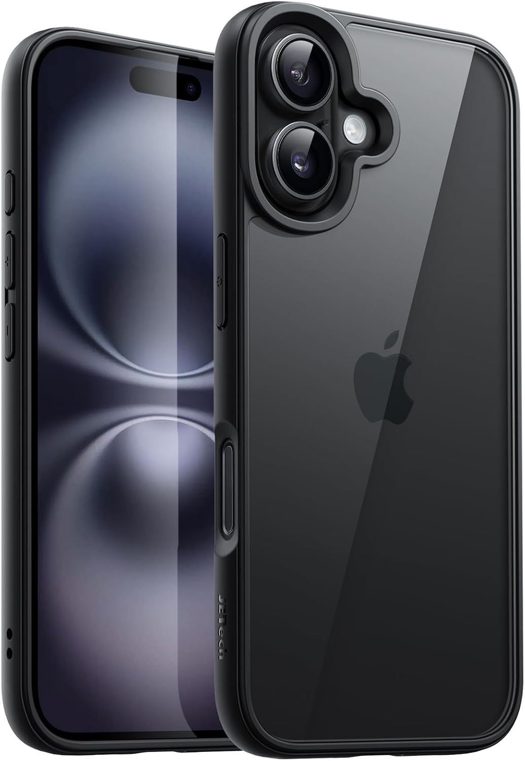 JETech Case for iPhone 16, Anti-Yellowing, Clear