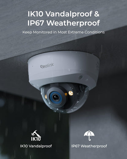 REOLINK RLC-1240A 12MP Vandal-Proof Outdoor PoE Security Camera
