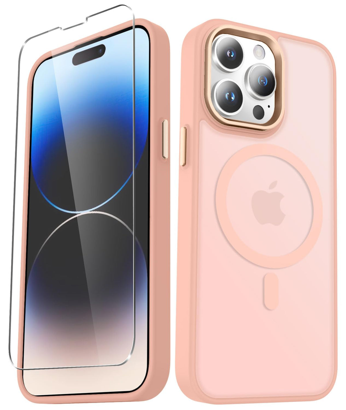 for iPhone 14 Plus Case, Matte Magnetic Phone Case, Lavender Purple