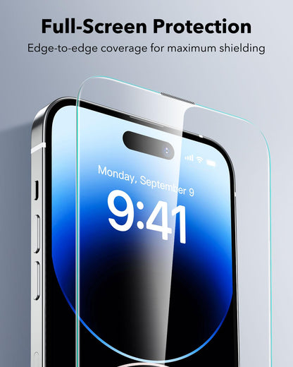 ESR 3 Pack for iPhone 17 Pro Max Screen Protector, Classic Clear