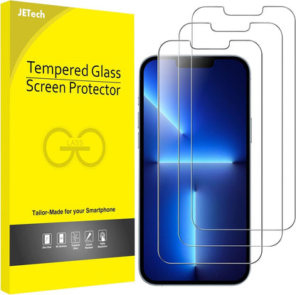 JETech Screen Protector for iPhone SE 3/2 (2022/2020), 3-Pack