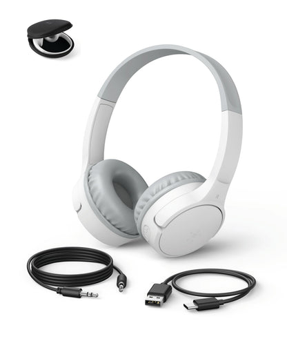 Belkin SoundForm Mini Kids Headphones, Wireless&Wired, 30H Playime, School