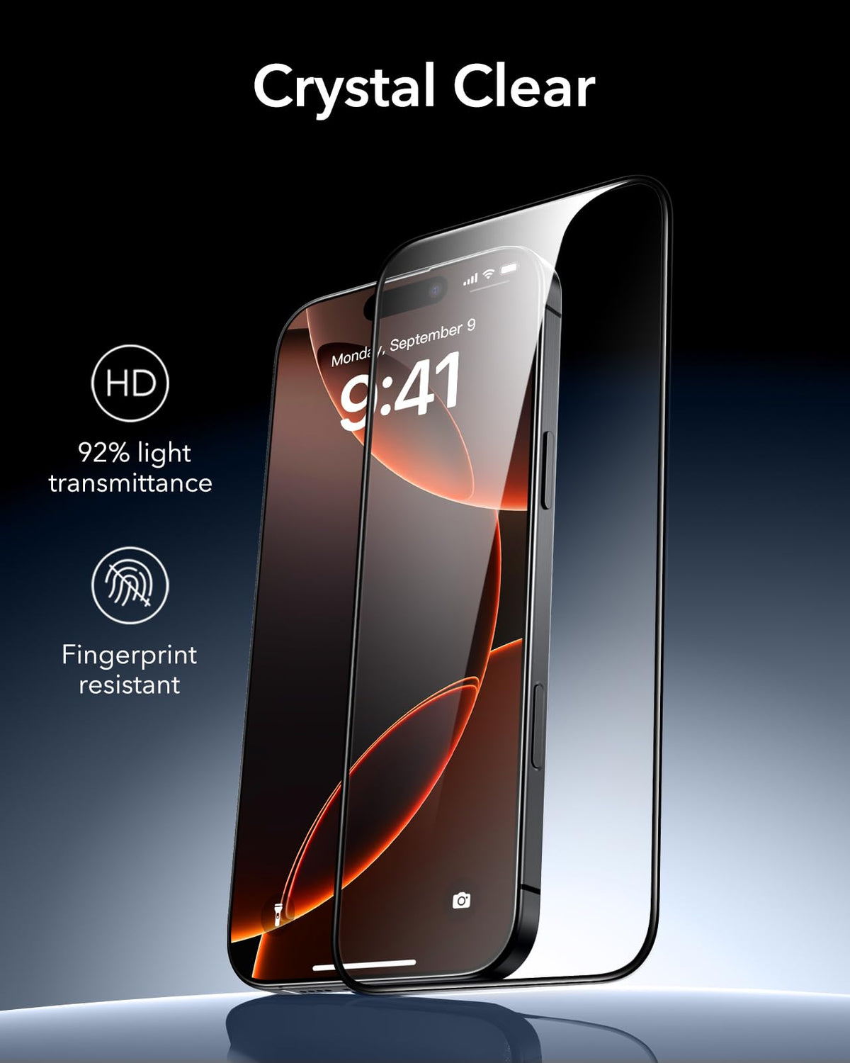 ESR 3 Pack for iPhone 17 Pro Max Screen Protector, Armorite