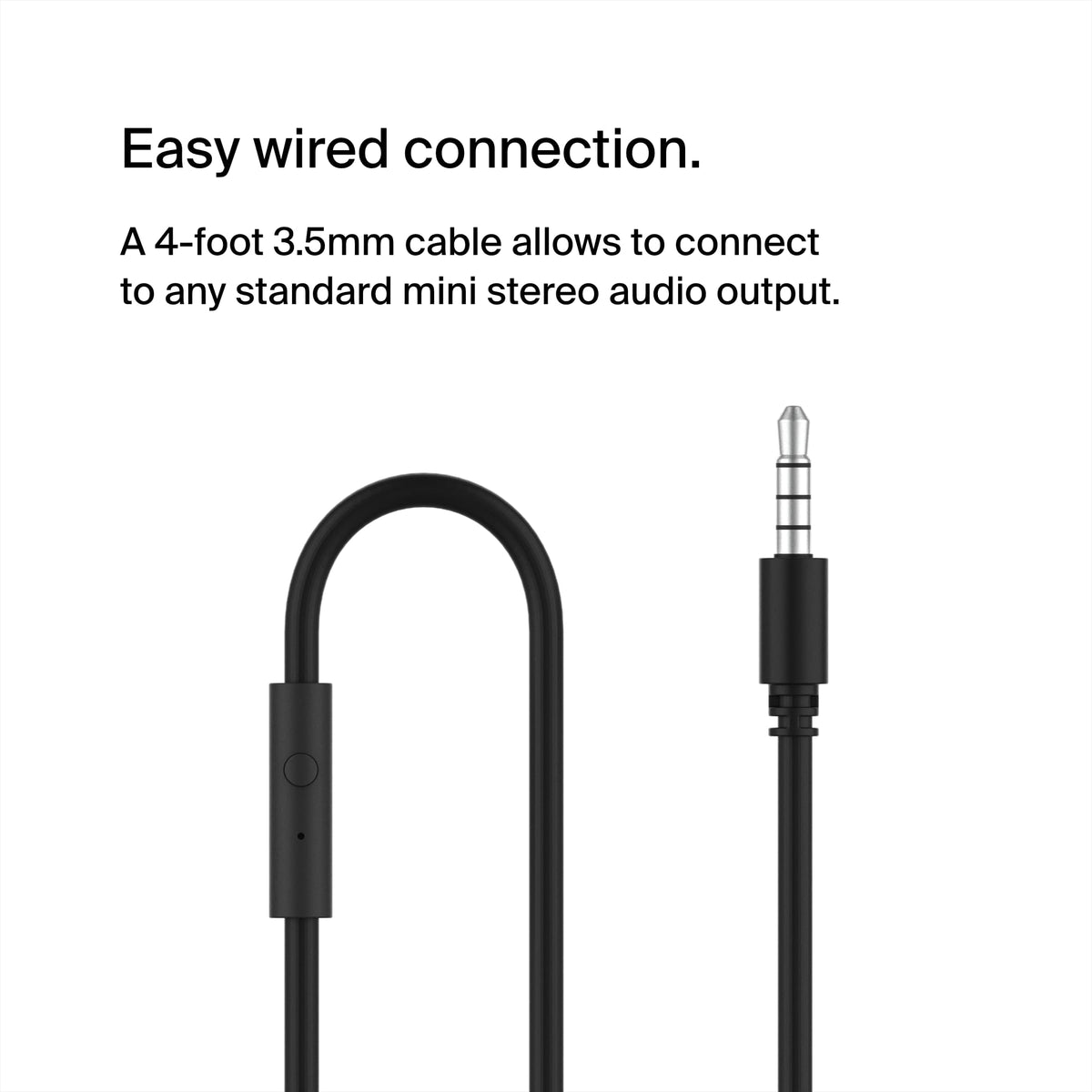 Belkin SoundForm Mini Kids Headphones, Wireless&Wired, 30H Playime, School