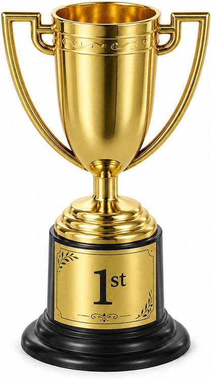 Mini Trophy Cup, 3.34 Inch Gold Small Trophy
