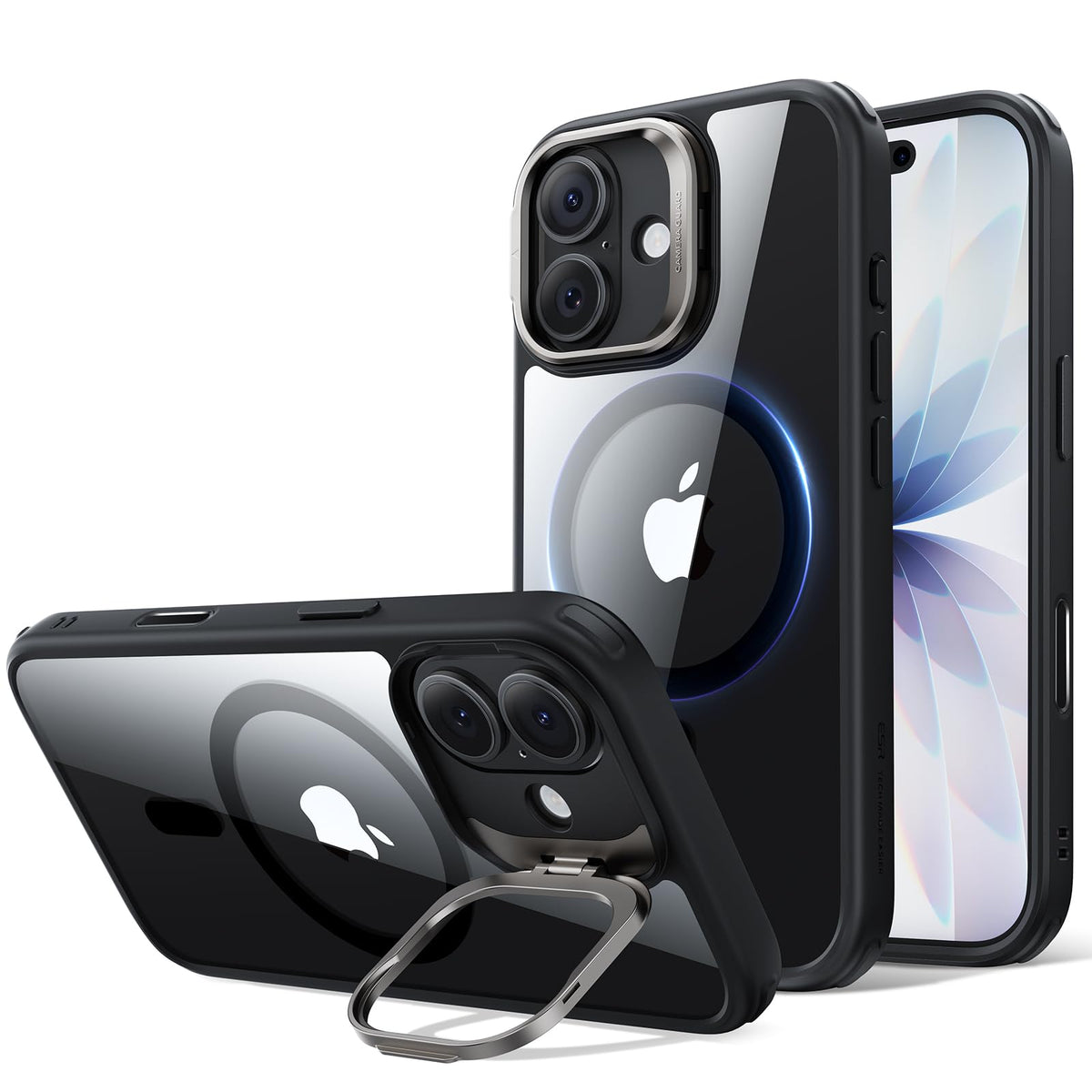 ESR Classic Hybrid for iPhone 18 Pro Max/17 Pro Max Case with Flex Stand