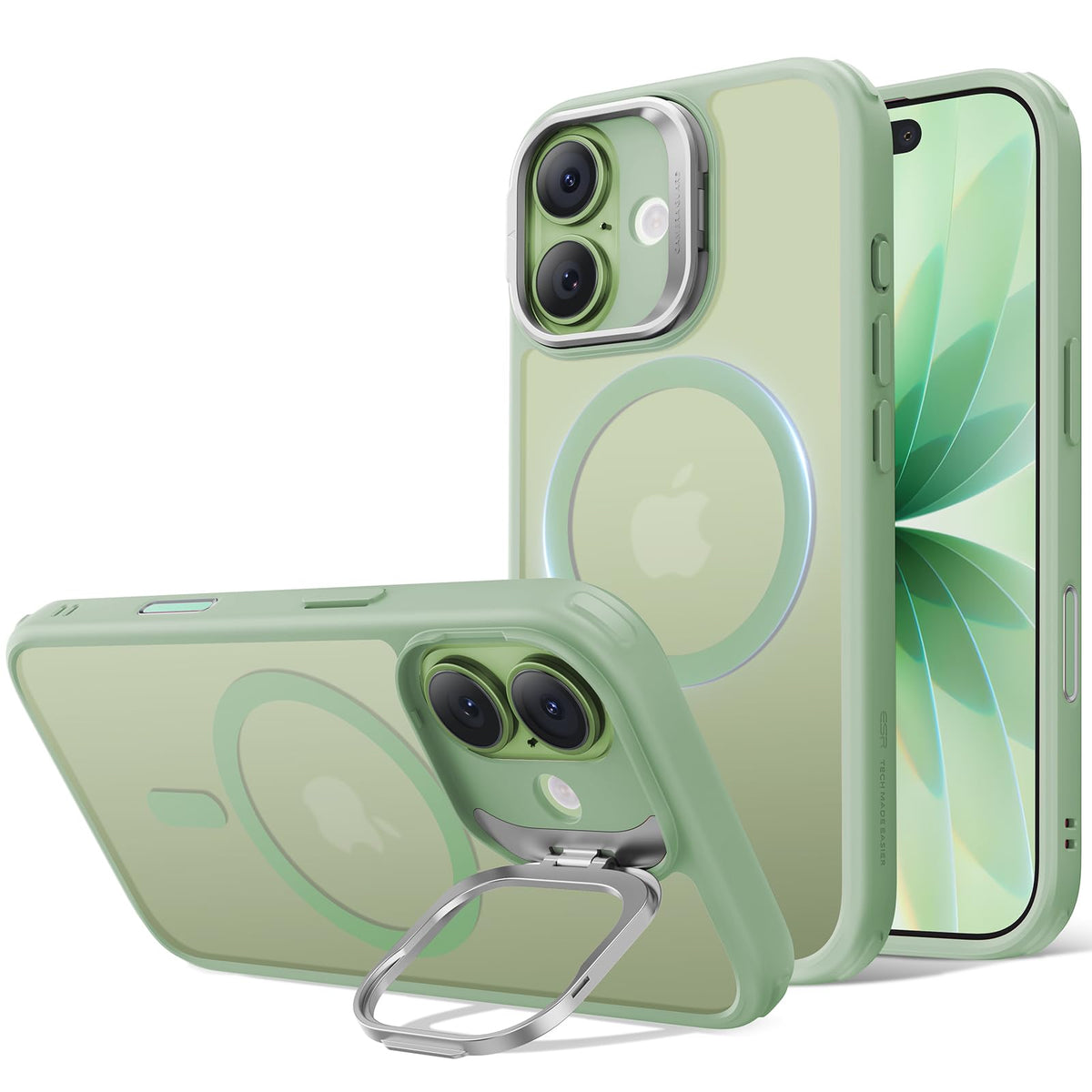 ESR Classic Hybrid for iPhone 18 Pro Max/17 Pro Max Case with Flex Stand