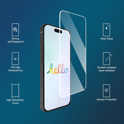 Ailun Screen Protector + Camera Lens Protector for iPhone 16 Pro Max