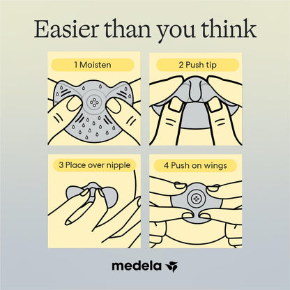 Medela Contact Nipple Shields, For Breastfeeding Comfort, Size M 20mm, 2ct