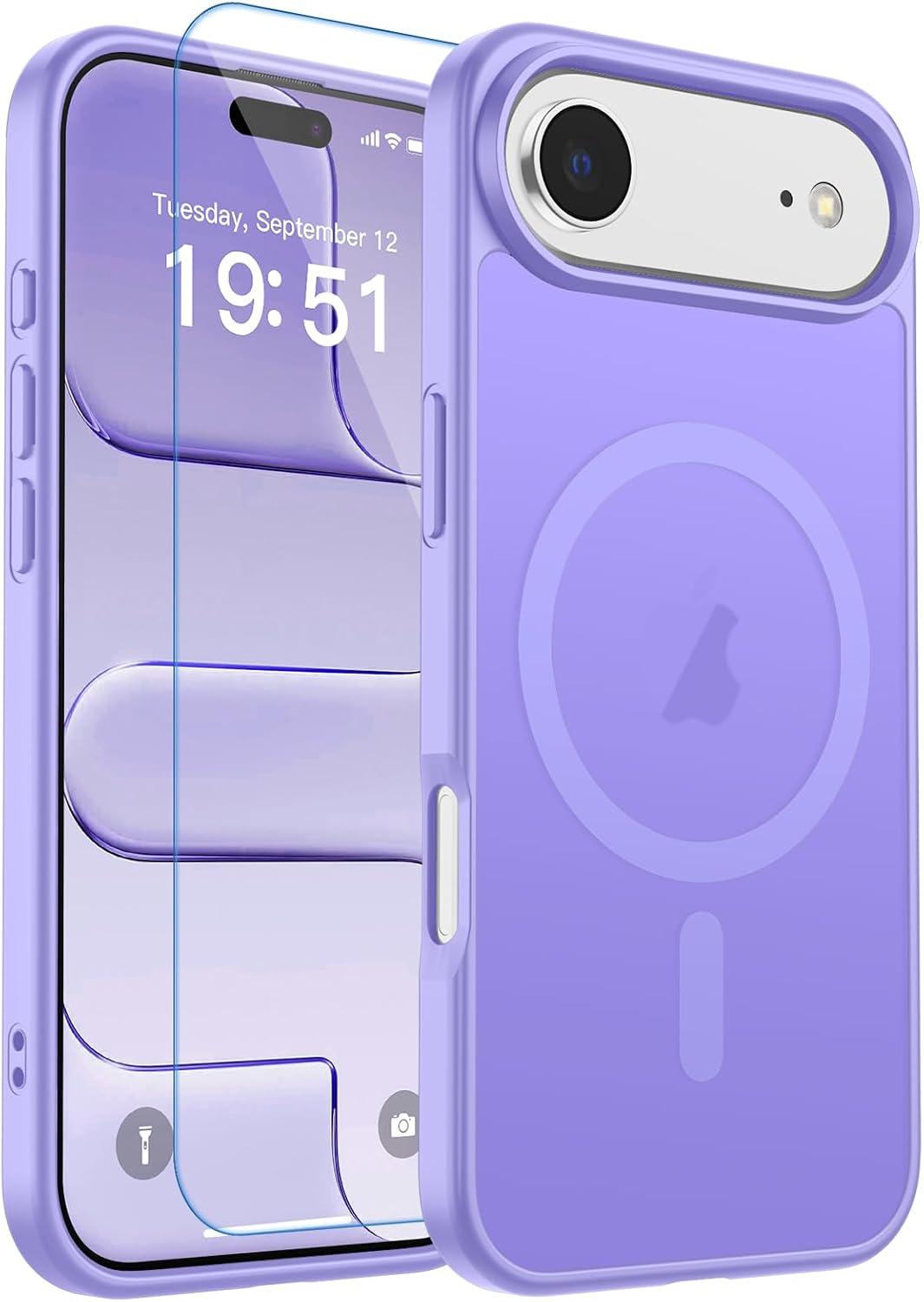 zapica Magnetic for iPhone Air Case, Dark Blue