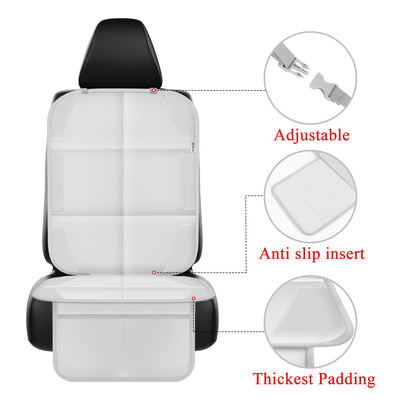 Meolsaek Car Seat Protector for Child Car Seat，Non-Slip Backing No Imprints