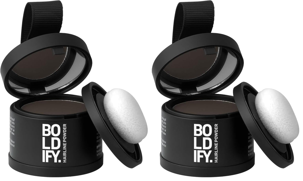 Boldify Hairline Powder, Root Touch Up Hair Color Light Blonde 4g